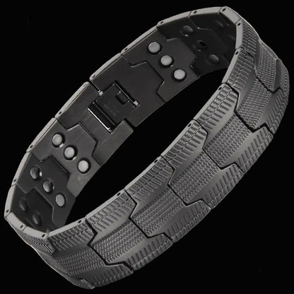 Pure Copper Bracelet Retro Style 3500 Gauss Magnetic Men'S Bracelets